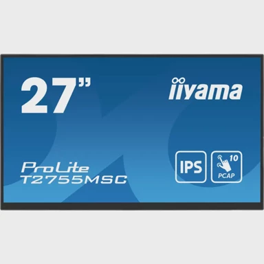IIYAMA Monitor 68.6cm 27" T2755MSC-B1 16:9 M-Touch HDMI+DP WebC